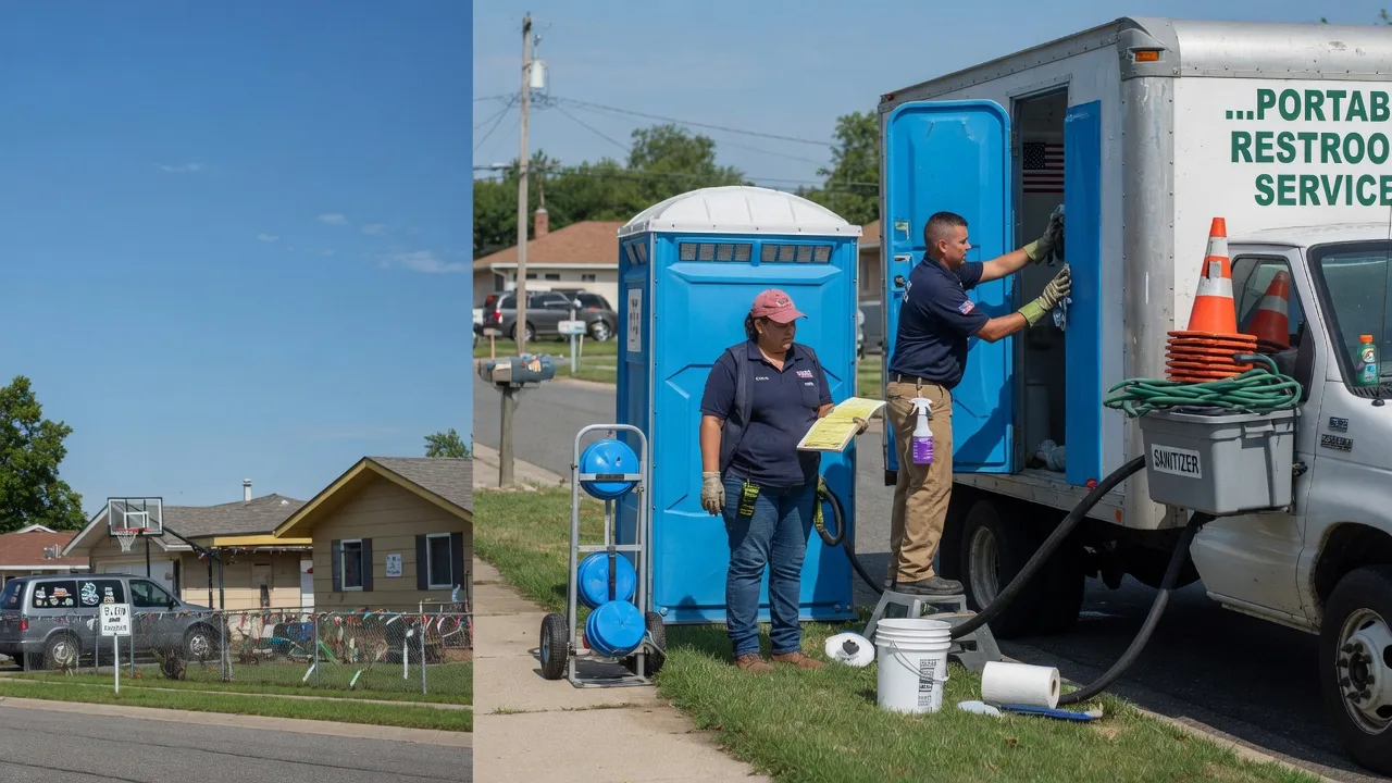 Portable Toilet Rental in Janesville, IA near me